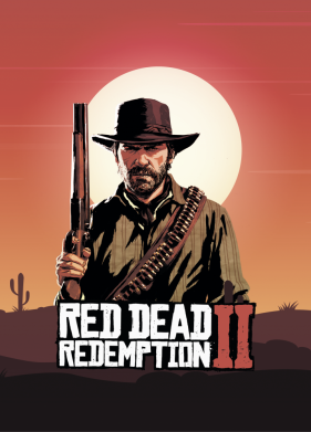 Принт Стікер Red Dead Redemption 2 and hero, Фото № 2 - FATLINE