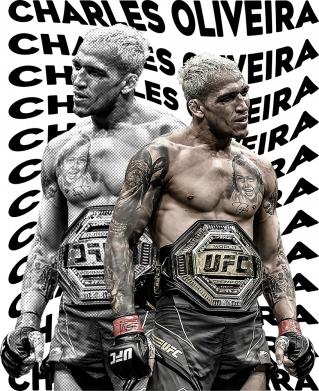 Шеврон прямокутний ЧАРЛЬЗ ОЛІВЕЙРА 2