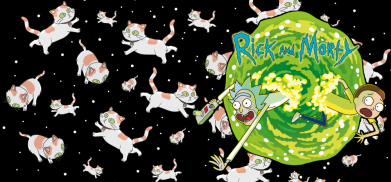 Кухоль-хамелеон з повним запечатуванням Rick and Morty Schrodinger cats and Einstein 2