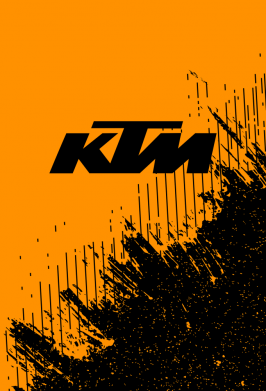 Чохол з розділу KTM KTM and grunge background для Xiaomi Redmi Note 10 Pro 5G 2