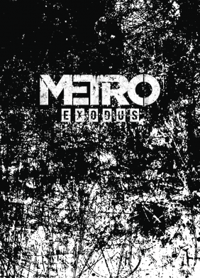 Стикер Metro Exodus black and white 2