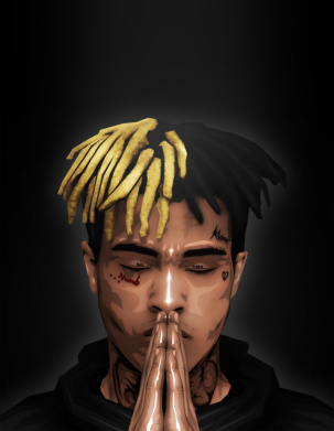 Принт Чехол для Xiaomi Poco X3 XXXTentacion, Фото № 2 - FATLINE
