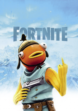 Чехол из раздела Fortnite Fortnite fishstick для Apple iPhone XR 2