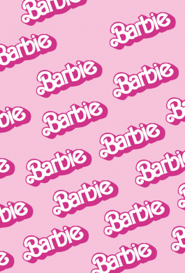 Чехол из раздела Мультфильмы Vintage Barbie logo pattern для Apple iPhone X/Xs 2
