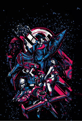 Чохол з розділу Аніме Cowboy Bebop team для OnePlus 9 2