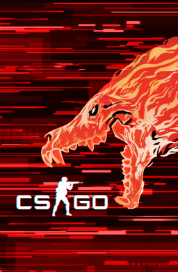 Чохол з розділу Counter Strike CS GO Howl glitch для Xiaomi Redmi 13C 2