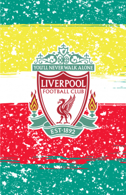 Чохол з розділу Ліверпуль (FC Liverpool) Liverpool and logo colors для Xiaomi Redmi Note 9 / Redmi 10X 2