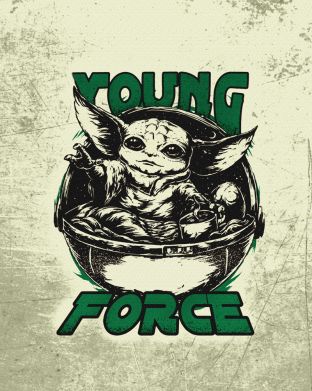 Принт Чехол для Samsung A73 5G Yoda Force, Фото № 2 - FATLINE
