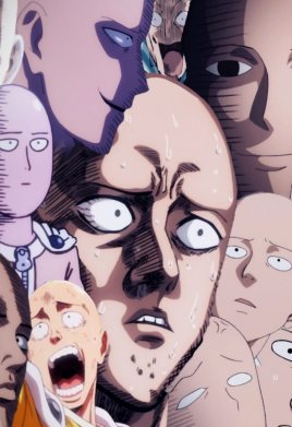 Чохол з розділу One punch man Сайтама многоликий для Xiaomi Redmi Note 9 5G/Redmi Note 9T 2