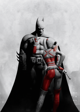 Принт Чехол для Xiaomi Redmi 12 Batman and Harley Quinn, Фото № 2 - FATLINE