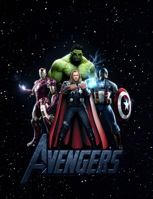 Принт Чохол для Xiaomi Redmi 10c Avengers in space, Фото № 2 - FATLINE