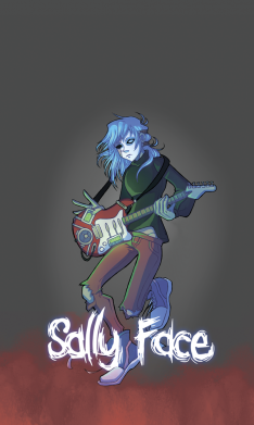 Чохол з розділу Sally Face Sally Face 7 для Xiaomi Redmi Note 9 5G/Redmi Note 9T 2