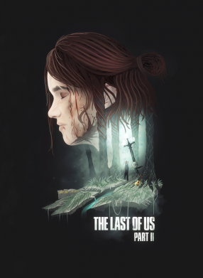 Чехол из раздела The Last of Us The last of us part 2 art для Xiaomi Redmi 12 2