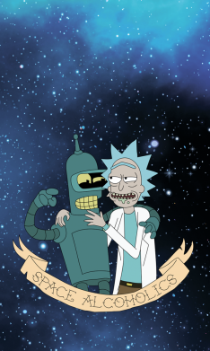 Чехол из раздела Рик и Морти Space alcoholics 2 для Huawei P Smart 2021 2