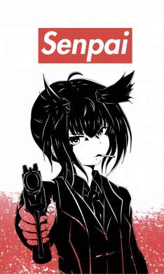 Стикер Senpai Girl 2