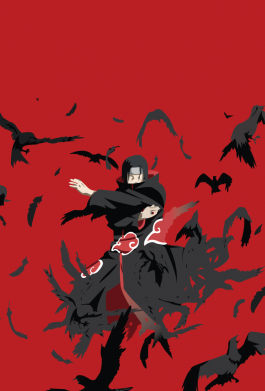 Чохол з розділу Ітачі Учіха Itachi Uchiha with crows для Xiaomi Redmi Note 9S/9Pro/9Pro Max 2