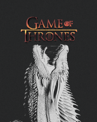 Чехол из раздела Игра престолов Gray dragon для Xiaomi Redmi 12 2