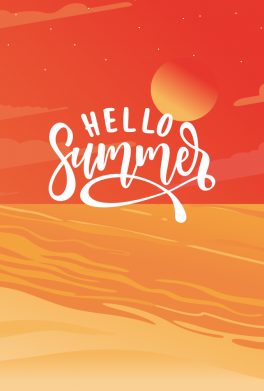 Принт Чехол для Xiaomi Redmi Note 10 5G Hello summer and the beach, Фото № 2 - FATLINE