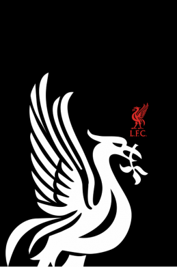 Чохол з розділу Ліверпуль (FC Liverpool) Liverpool on a black background для Xiaomi Redmi Note 9 / Redmi 10X 2