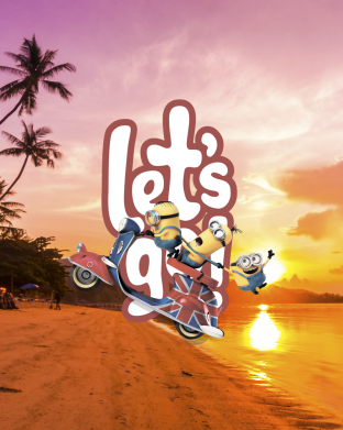 Чохол з розділу Міньйони LET'S GO MINIONS для Xiaomi Redmi Note 10 Pro 2