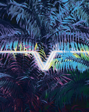 Чехол из раздела Тай-дай Leaves art для Apple iPhone 13 2