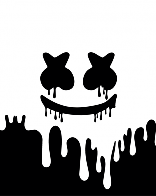 Принт Блокнот А5 Marshmello drips, Фото № 2 - FATLINE