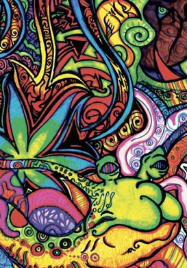 Бандана-труба Psychedelic 4 2