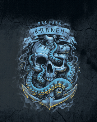 Чехол из раздела Пираты Карибского Моря Kraken для Xiaomi Redmi 13 4G/Poco M6 4G 2