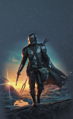 Чехол из раздела Мандалорец The Mandalorian-2 для Samsung A10 2