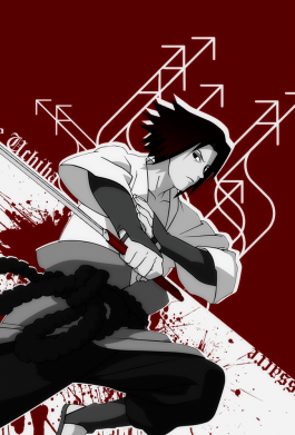 Принт Блокнот А5 Sasuke Uchiha, Фото № 2 - FATLINE