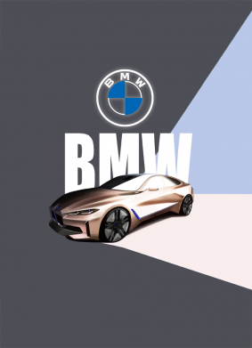 Прапор BMW Concept i4 2
