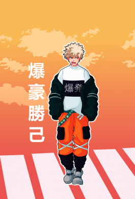 Принт Чохол для Samsung Note 10 Plus My Hero Academia - Katsugi Bakugo, Фото № 2 - FATLINE