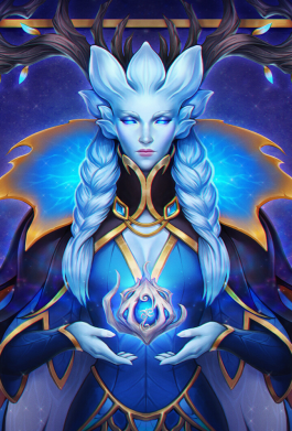 Чехол из раздела World of Warcraft Warcraft Winter Queen для Samsung A53 5G 2