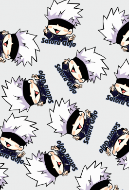 Чехол из раздела Магическая битва Cute Satoru Gojo pattern для Xiaomi Redmi 9c 2