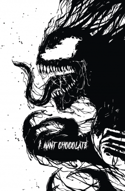 Прапор VENOM I want chocolate 2