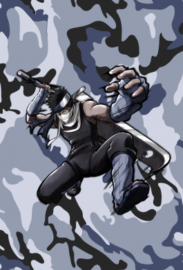 Стікер Zabuza in action! 2