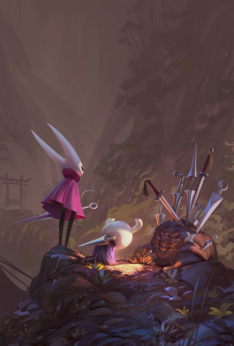 Чохол з розділу Hollow Knight Adventure with a Hollow Knight для Xiaomi Redmi Note 9 5G/Redmi Note 9T 2