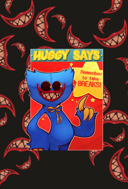 Чехол из раздела Friday Night Funkin’ Huggy says для Apple iPhone 15 Plus 2