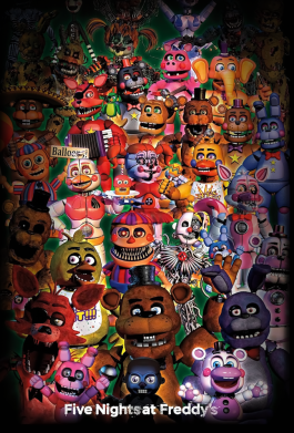 Чохол з розділу Five Nights at Freddy's Five Nights at Freddy's Animatrinics для Huawei P Smart Plus 2018 2