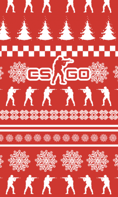 Принт Чохол для Oppo Find X2 New Year's CSGO, Фото № 2 - FATLINE
