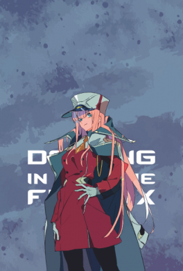 Принт Жіноча футболка DITF Zero Two Art, Фото № 2 - FatLine