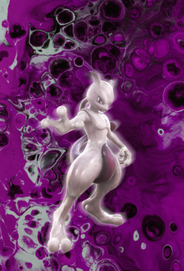 Принт Чохол для Samsung S23 Plus Powerful Mewtwo, Фото № 2 - FATLINE