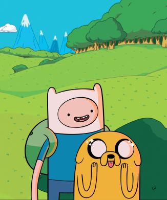 Принт Чохол для Samsung S23 FE Adventure Time, Finn and Jake, Фото № 2 - FATLINE