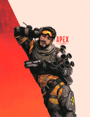 Чохол з розділу Apex Legends Apex Legends: Mirage для Xiaomi Redmi Note 9 5G/Redmi Note 9T 2