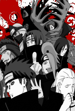 Чохол з розділу Акацукі Red Moon для Samsung S9 2