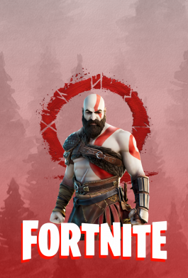 Стікер Fortnite Kratos 2