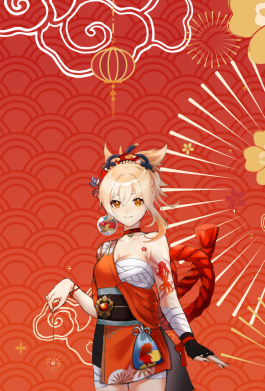 Чехол из раздела Genshin Impact Yoimiya Genshin Impact для Xiaomi Redmi 7A 2