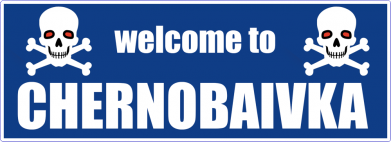 Футболка оверсайз FATLINE welcome to Chernobaivka 2