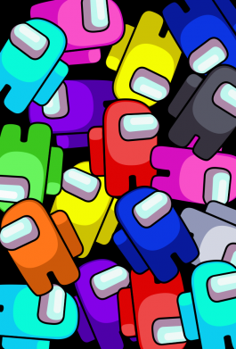 Чохол з розділу Among Us Among us multicolored для Xiaomi Redmi Note 9 / Redmi 10X 2