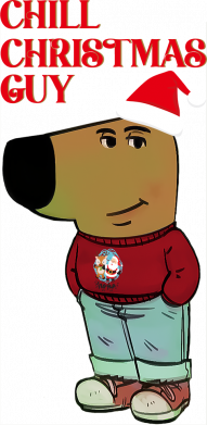 Мужская футболка Stedman Chill Christmas guy 2